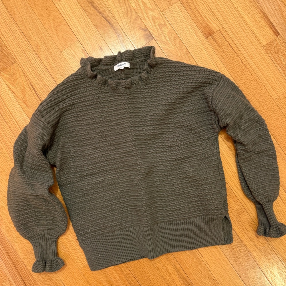 Madewell - Olive Green Women's Sweater